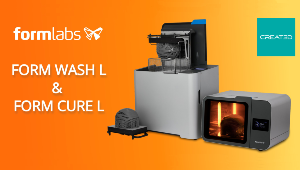 Formlabs Announces Wash L and Cure L for Large Format Post Processing